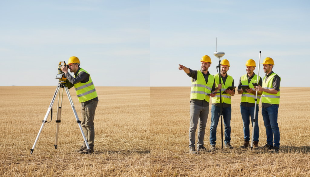 Networking profissional na topografia