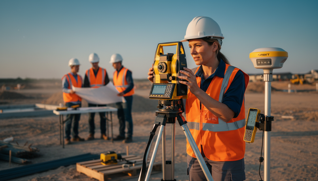Valorização profissional na topografia